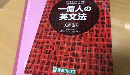 一億人の英文法が人気の訳を考えてみました。